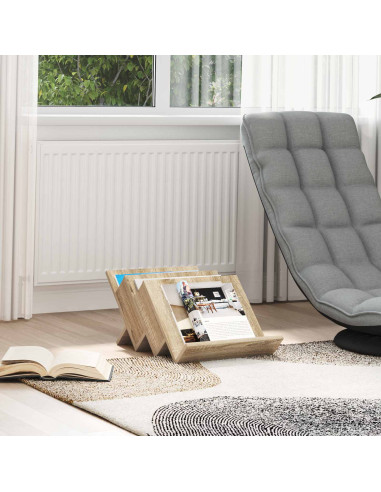 Scaffale per riviste Rovere Sonoma 53 x 40 x 28.5 cm