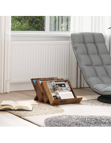 Scaffale per riviste Legno vecchio 53 x 40 x 28.5 cm