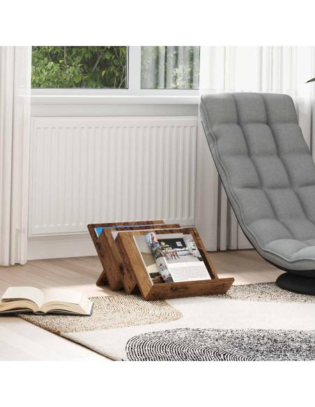 Scaffale per riviste Legno vecchio 53 x 40 x 28.5 cm