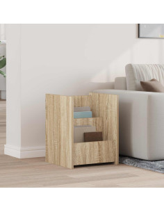 Scaffale per riviste Rovere Sonoma 35 x 35 x 45 cm