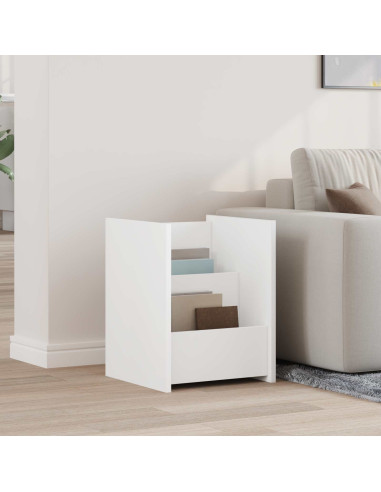 Scaffale per riviste Bianco 35 x 35 x 45 cm Legno multistrato