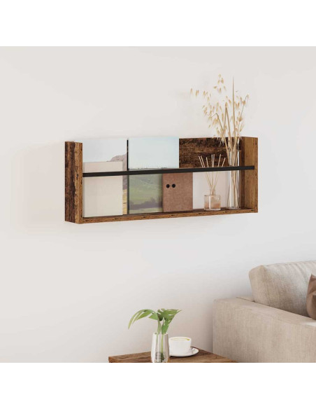 Scaffale per riviste Legno vecchio 80 x 12 x 30 cm