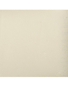 Poltrona da Ufficio Massaggiante Reclinabile Crema Similpelle