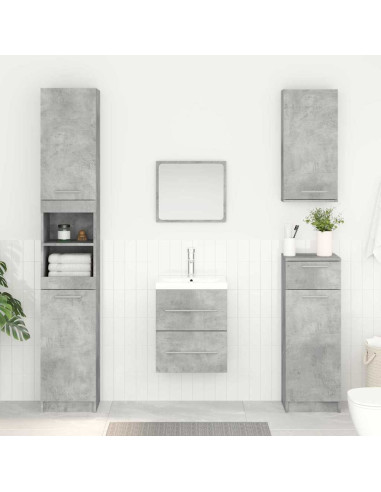 Armadio sottolavello Grigio cemento 38,5 x 41 x 48 cm
