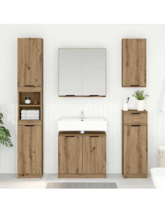 Mobile da Bagno Rovere artigianale 64,5 x 33,5 x 59 cm