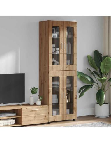 Credenza Rovere artigianale 60 x 35 x 182 cm Legno multistrato