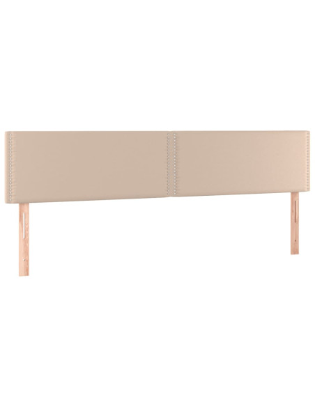 Testiere 2 pz Cappuccino 80x5x78/88 cm in Similpelle