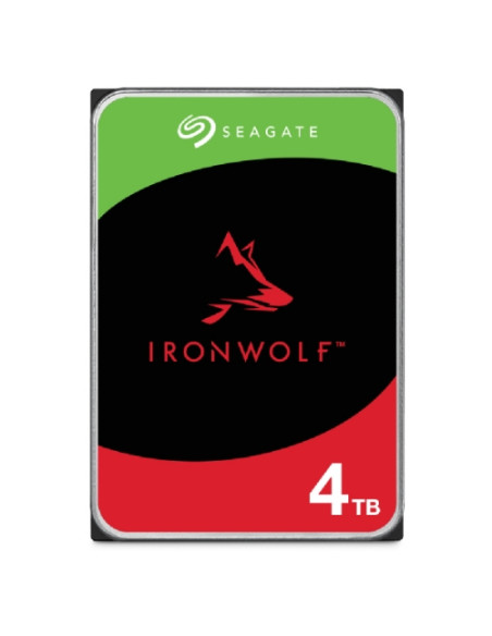 HD SEAGATE IRONWOLF 4TB SATA3 3.5" 256mb cache 24x7 - NAS HDD - ST4000VN006 - Gar. 3 anni