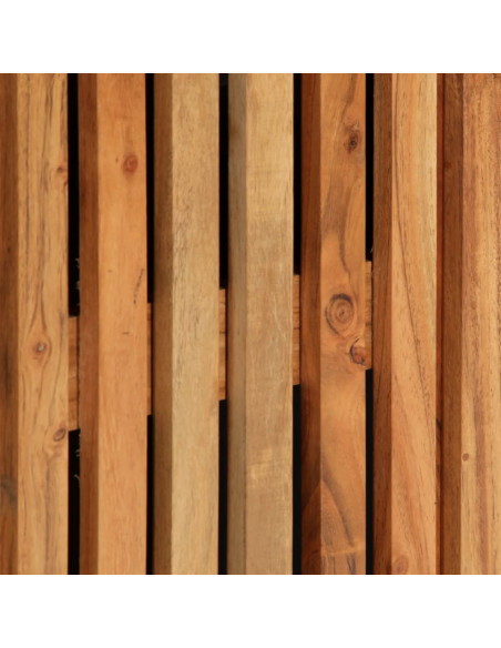 Credenza 60x34x100 cm in Legno Massello di Acacia