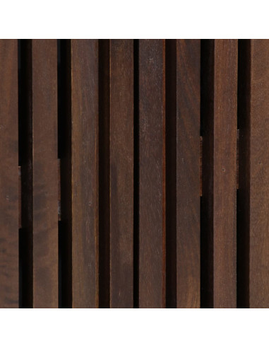 Credenza Marrone 60x34x100 cm in Legno Massello di Mango