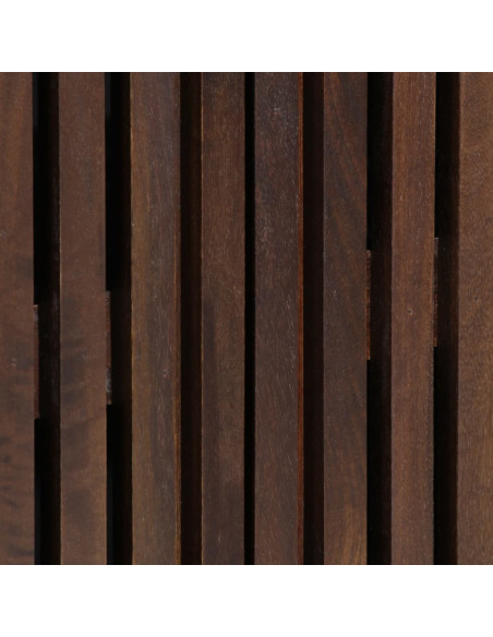 Credenza Marrone 60x34x100 cm in Legno Massello di Mango