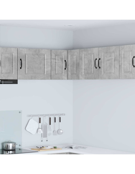 Mobile da cucina con lo scaffale Grigio cemento 57 x 57 x 40 cm