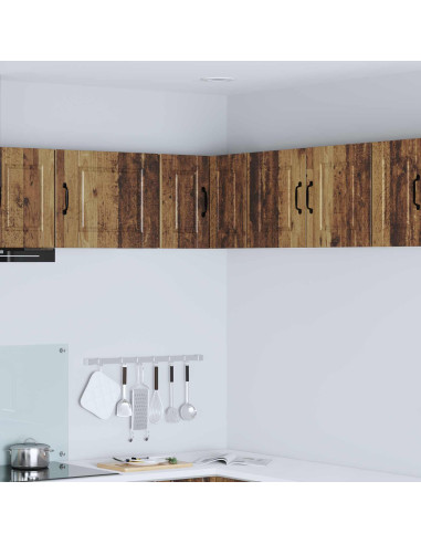 Mobile da cucina con lo scaffale Legno vecchio 57 x 57 x 40 cm