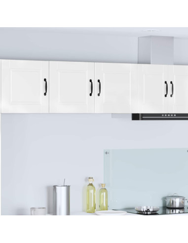 Mobile da cucina con lo scaffale Bianco Lucido 80 x 31 x 40 cm