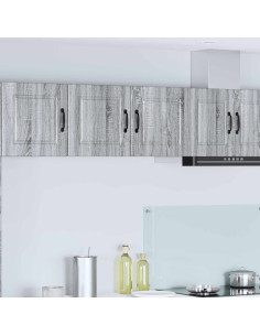 Mobile da cucina con lo scaffale Grigio Sonoma 80 x 31 x 40 cm