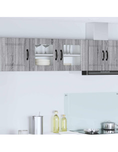 Mobile da cucina con lo scaffale Grigio Sonoma 80 x 31 x 40 cm