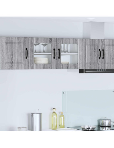 Mobile da cucina con lo scaffale Grigio Sonoma 80 x 31 x 40 cm