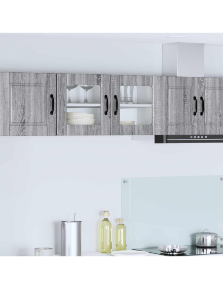 Mobile da cucina con lo scaffale Grigio Sonoma 80 x 31 x 40 cm