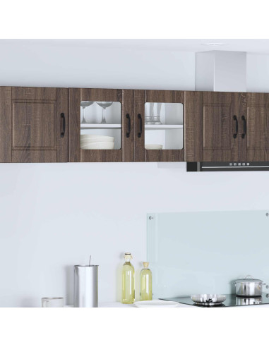 Mobile da cucina con lo scaffale Rovere Marrone 80 x 31 x 40 cm
