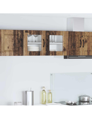 Mobile da cucina con lo scaffale Legno vecchio 80 x 31 x 40 cm