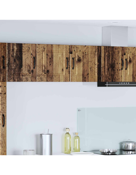 Mobile da cucina con porta 2 pcs Legno vecchio 40 x 31 x 40 cm