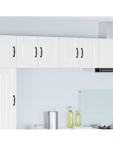 Mobile da cucina 2 pcs Bianco 60 x 31 x 40 cm Legno multistrato