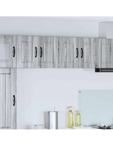 Mobile da cucina con porta 2 pcs Grigio Sonoma 60 x 31 x 40 cm