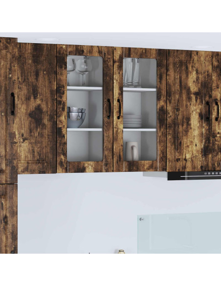 Mobile da cucina Rovere fumé 40 x 31 x 80 cm Legno multistrato
