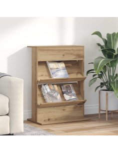 Scaffale per riviste Rovere artigianale 70 x 41 x 96 cm