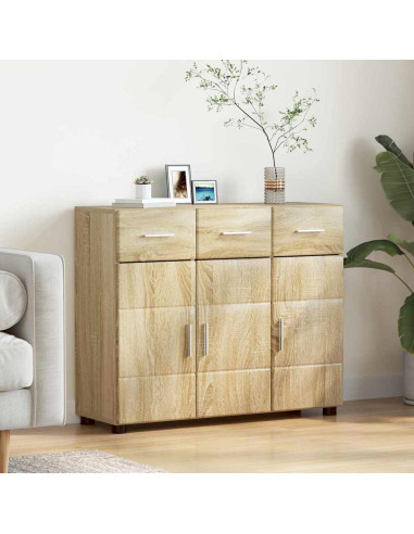 Credenza Rovere Sonoma 88,5 x 30,5 x 73 cm Legno multistrato