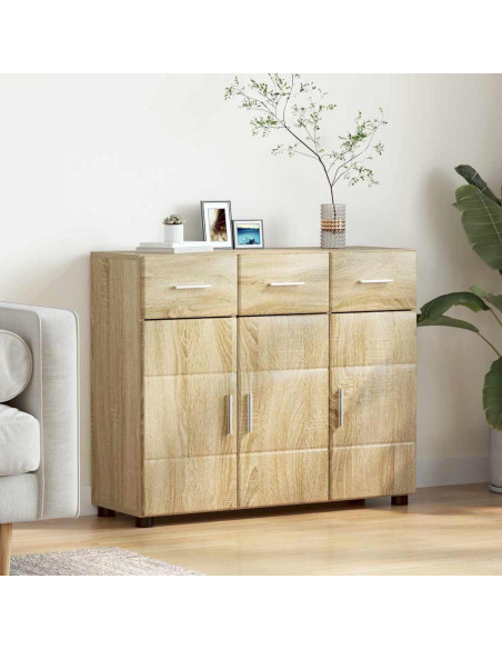Credenza Rovere Sonoma 88,5 x 30,5 x 73 cm Legno multistrato