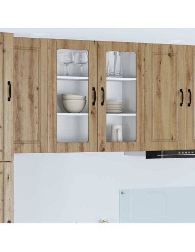 Mobile da cucina con porta Rovere artigianale 80 x 31 x 80 cm