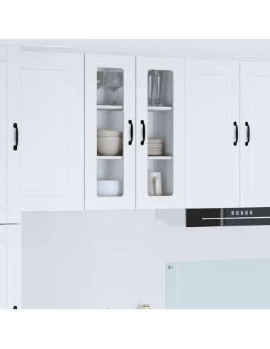 Mobile da cucina Bianco 60 x 31 x 80 cm Legno multistrato