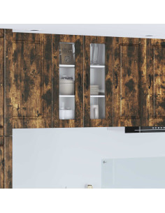 Mobile da cucina Rovere fumé 60 x 31 x 80 cm Legno multistrato