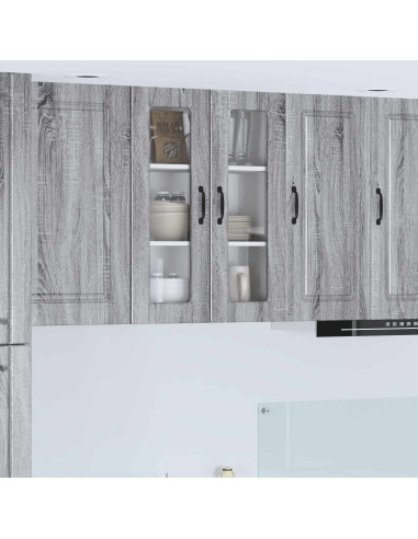 Mobile da cucina con lo scaffale Grigio Sonoma 60 x 31 x 80 cm