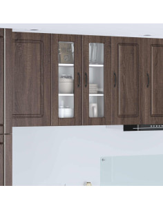 Mobile da cucina con lo scaffale Rovere Marrone 60 x 31 x 80 cm