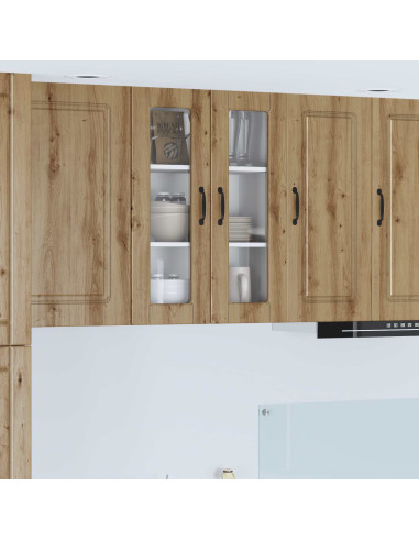 Mobile da cucina con porta Rovere artigianale 60 x 31 x 80 cm