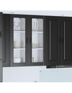 Mobile da cucina Nero 40 x 31 x 100 cm Legno multistrato