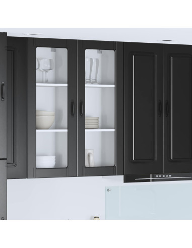 Mobile da cucina Nero 40 x 31 x 100 cm Legno multistrato