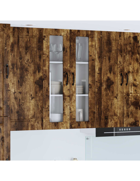Mobile da cucina Rovere fumé 60 x 31 x 100 cm Legno multistrato
