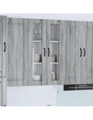 Mobile da cucina con lo scaffale Grigio Sonoma 60 x 31 x 100 cm