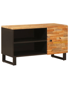 Mobile TV Marrone 80 x 33 x 46 cm Legno di mango massello