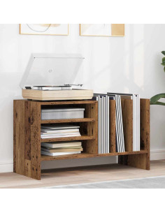 Mobile porta vinili Legno vecchio 78.5 x 35 x 45 cm