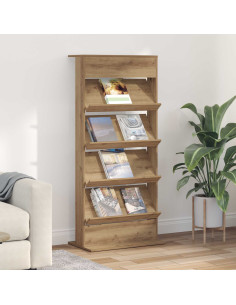 Scaffale per riviste Rovere artigianale 70 x 41 x 156 cm