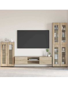 Credenza Rovere Sonoma 55,5 x 29 x 103 cm Legno multistrato