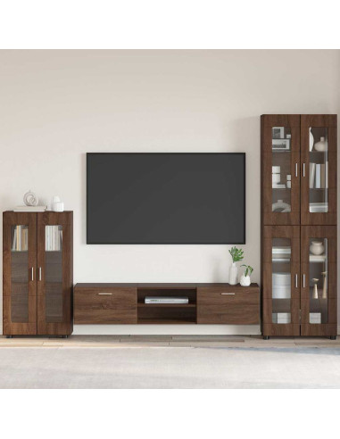 Credenza Rovere Marrone 55,5 x 29 x 103 cm Legno multistrato