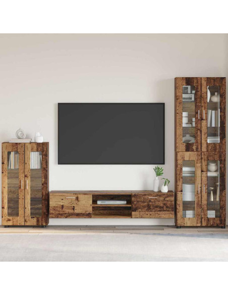 Credenza Legno vecchio 55,5 x 29 x 103 cm Legno multistrato