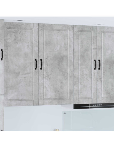 Mobile da cucina con porta Grigio cemento 50 x 31 x 100 cm