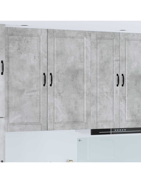 Mobile da cucina con porta Grigio cemento 50 x 31 x 100 cm