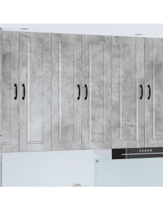 Mobile da cucina con porta Grigio cemento 60 x 31 x 100 cm